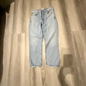 Agolde Riley Cropped Jeans